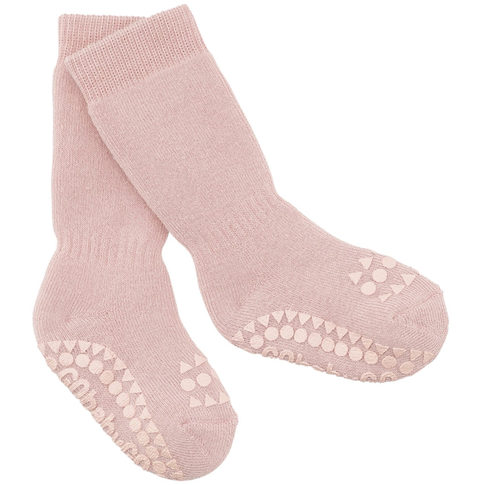 Køb Gobabygo Dusty Rose Non-slip Strømper