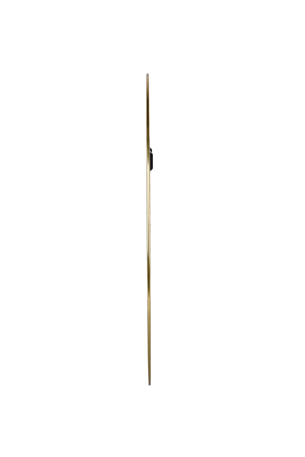 Wandspiegel MILA rund 50 cm goldfarbig