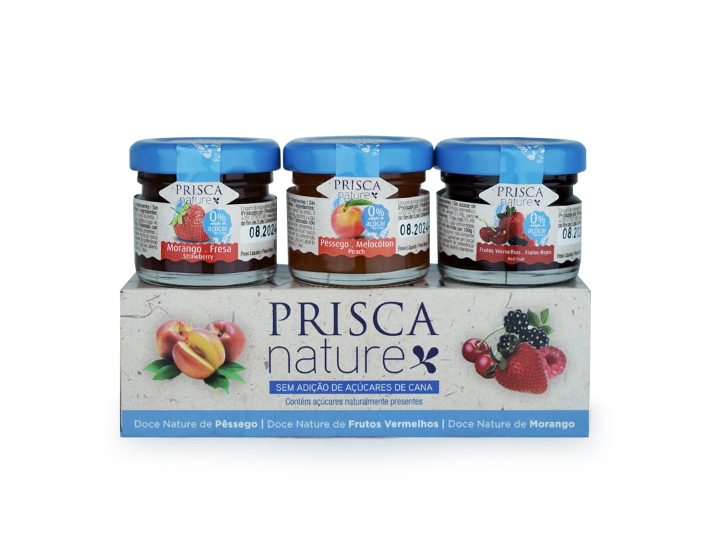 DOCE PRISCA NATURE MINIATURAS 3X30G