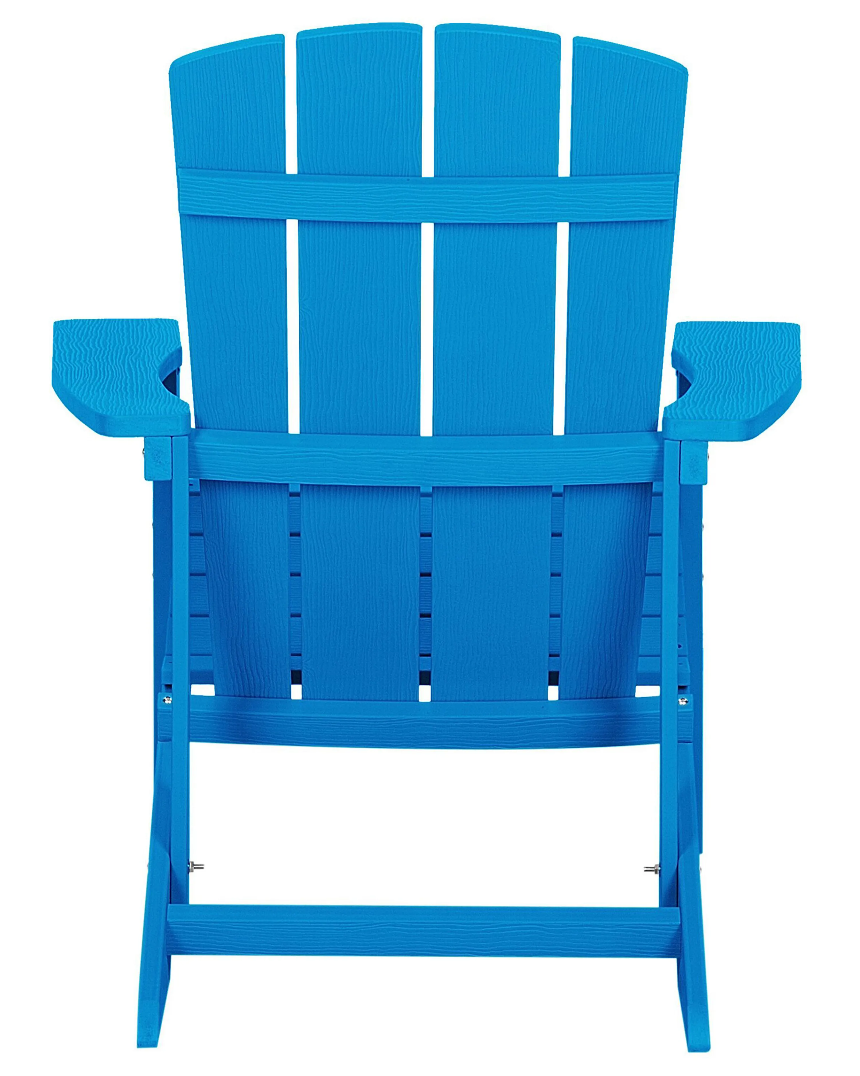 Tuinstoel ADIRONDACK met voetenbank Blauw