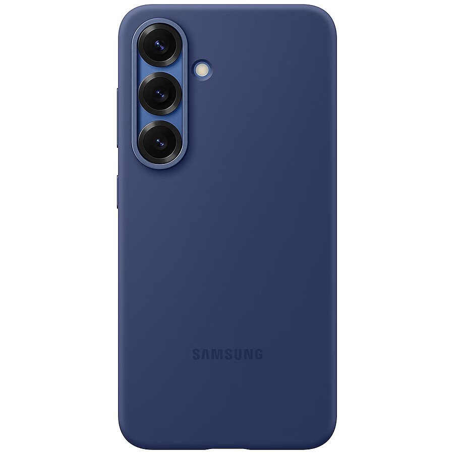 Samsung coque Silicone Bleu - Galaxy S25