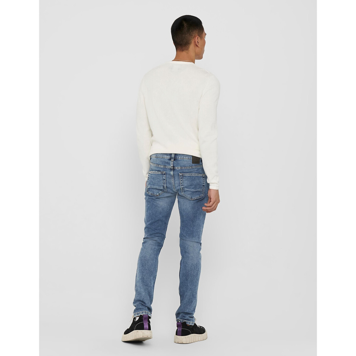 ONLY & SONS<br>Calça jeans slim, stretch, Loom