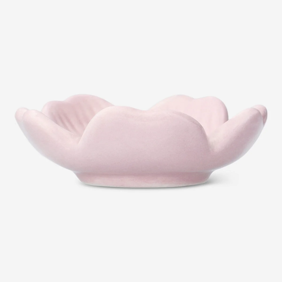 Pink blomsterformet bakke - Lille