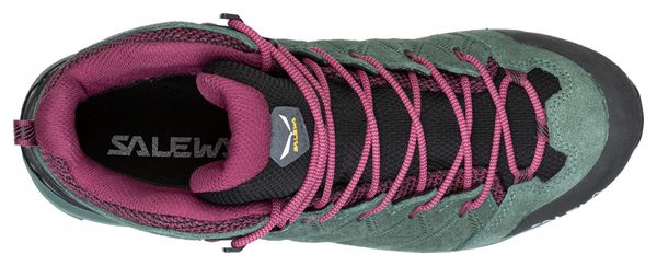 Chaussures de Randonnée Femme Salewa Alp Mate Mid Wp Vert