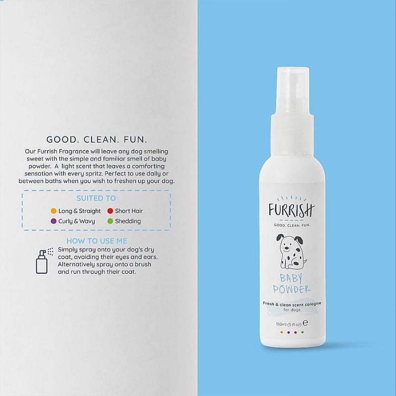 Furrish Baby Powder Cologne 150 ml Hond | 15561