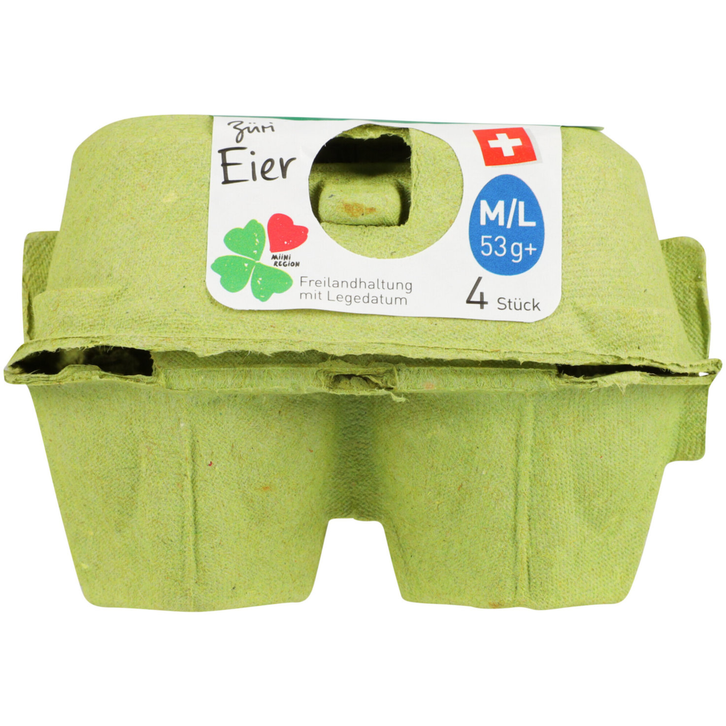 Naturaplan Bio Regio Eier 53g+ 4 Stück Züribiet