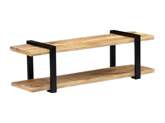 Meuble TV 247885 cm Bois de manguier massif