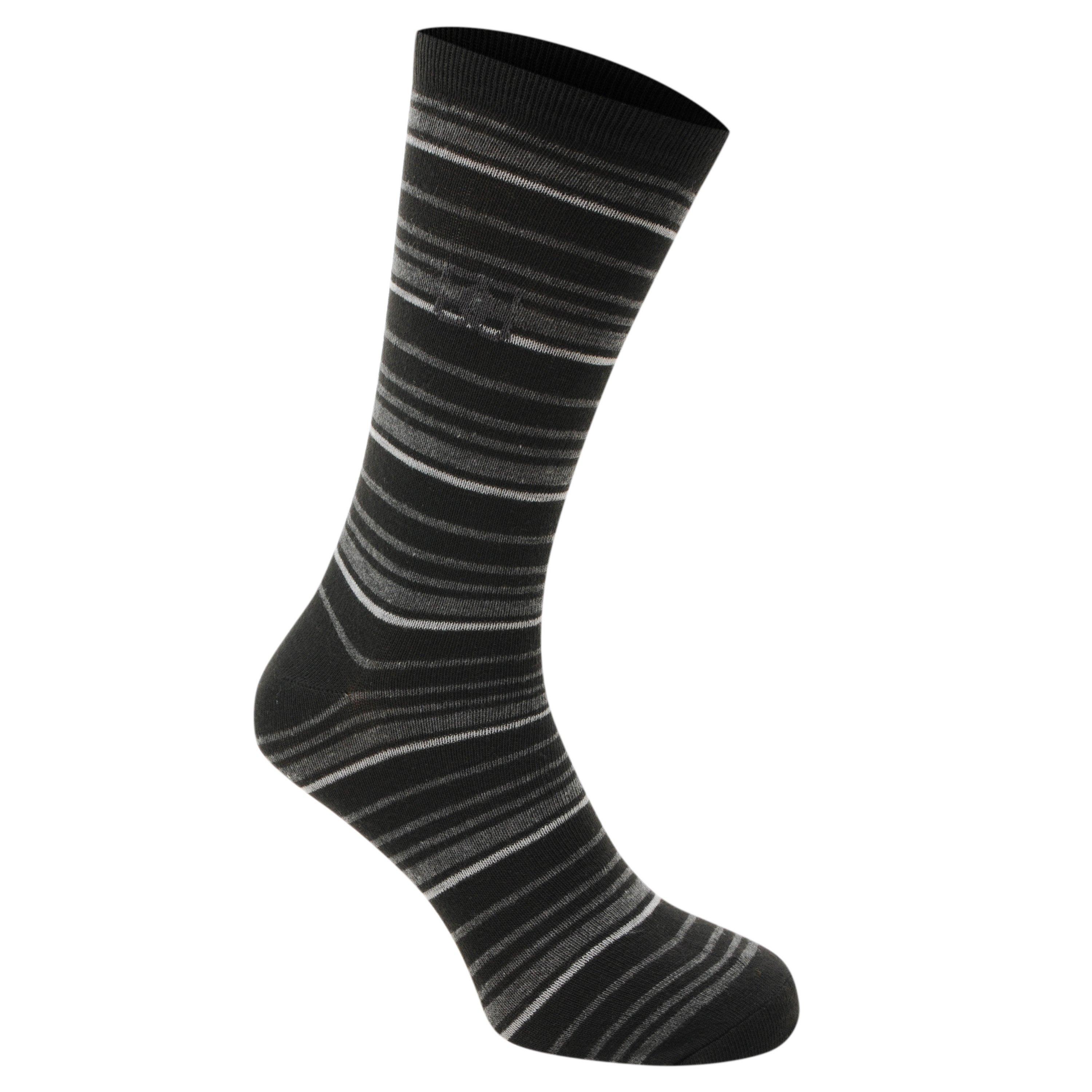 Giorgio 4 Pack Striped Socks Junior