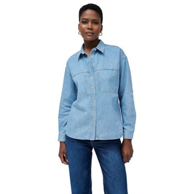 Chemise à manches longues femme Loose Lightdenim SALSA