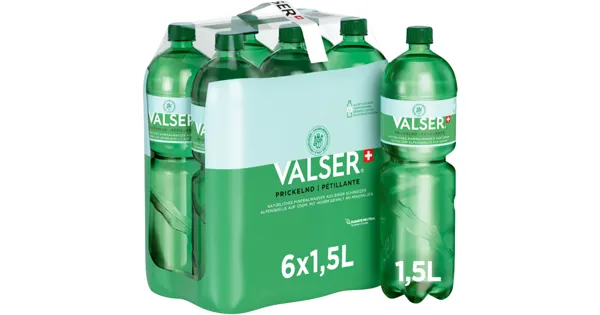 Valser Prickelnd 6 x 1.5 l