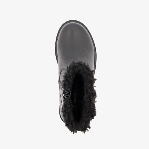 Hush Puppies gevoerde meisjes boots zwart