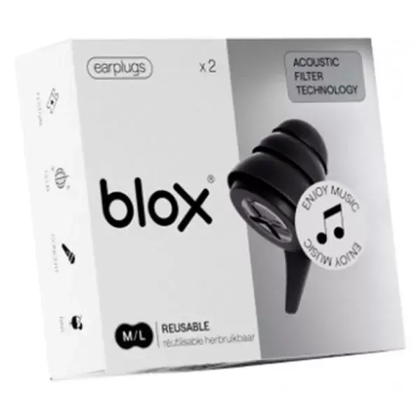 Linha BLOX Music - Silicone reutilizável (1 par)