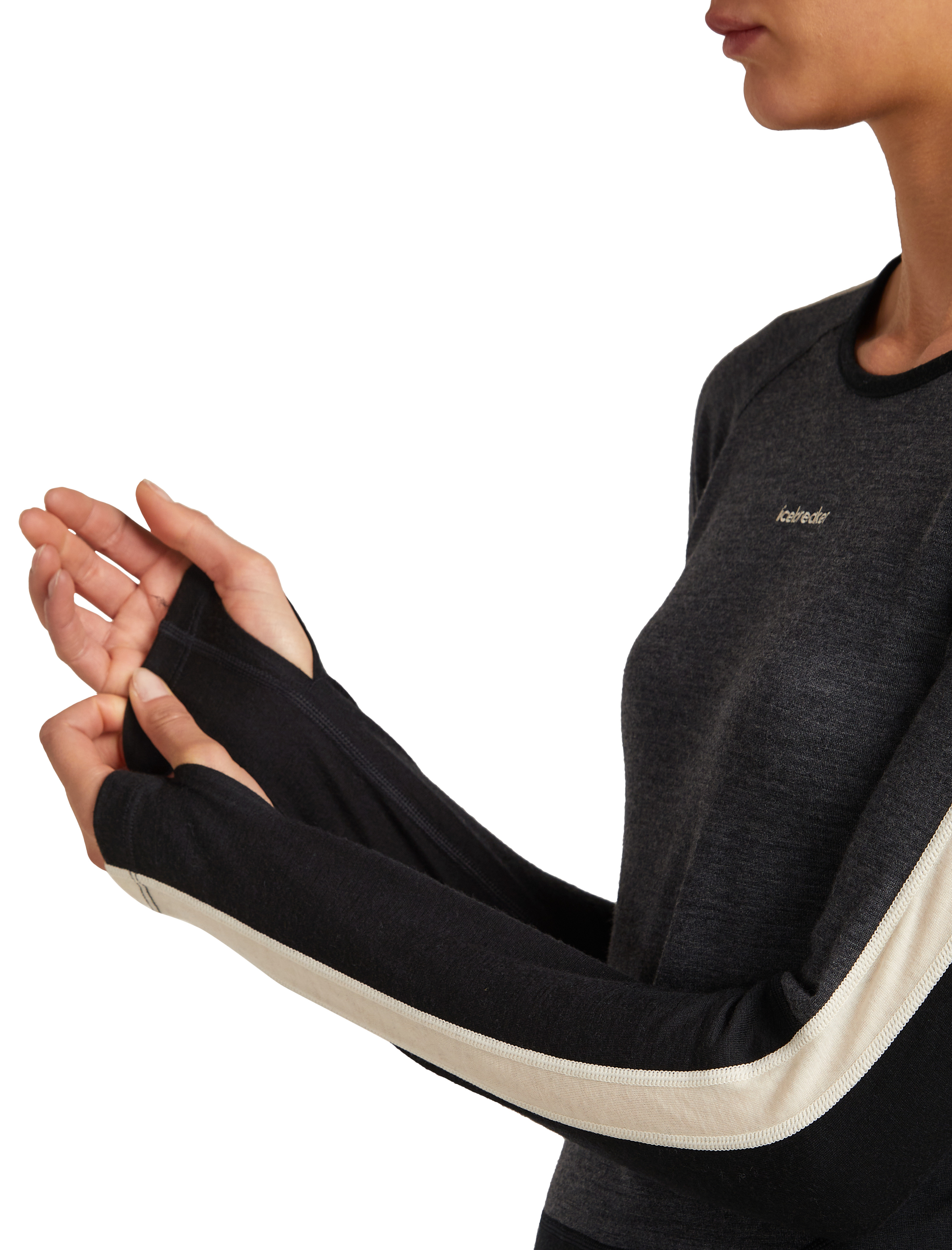 W Merino 200 Oasis  LS Crewe
