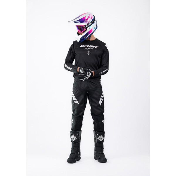 Kenny - Maillot Force Solid Noir / Blanc