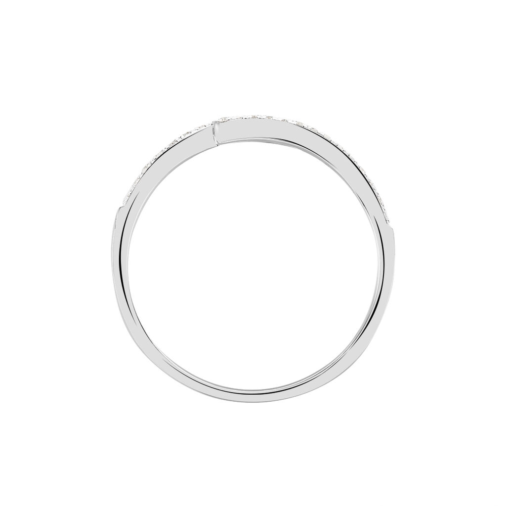 Bague Eternite Or Blanc Diamant