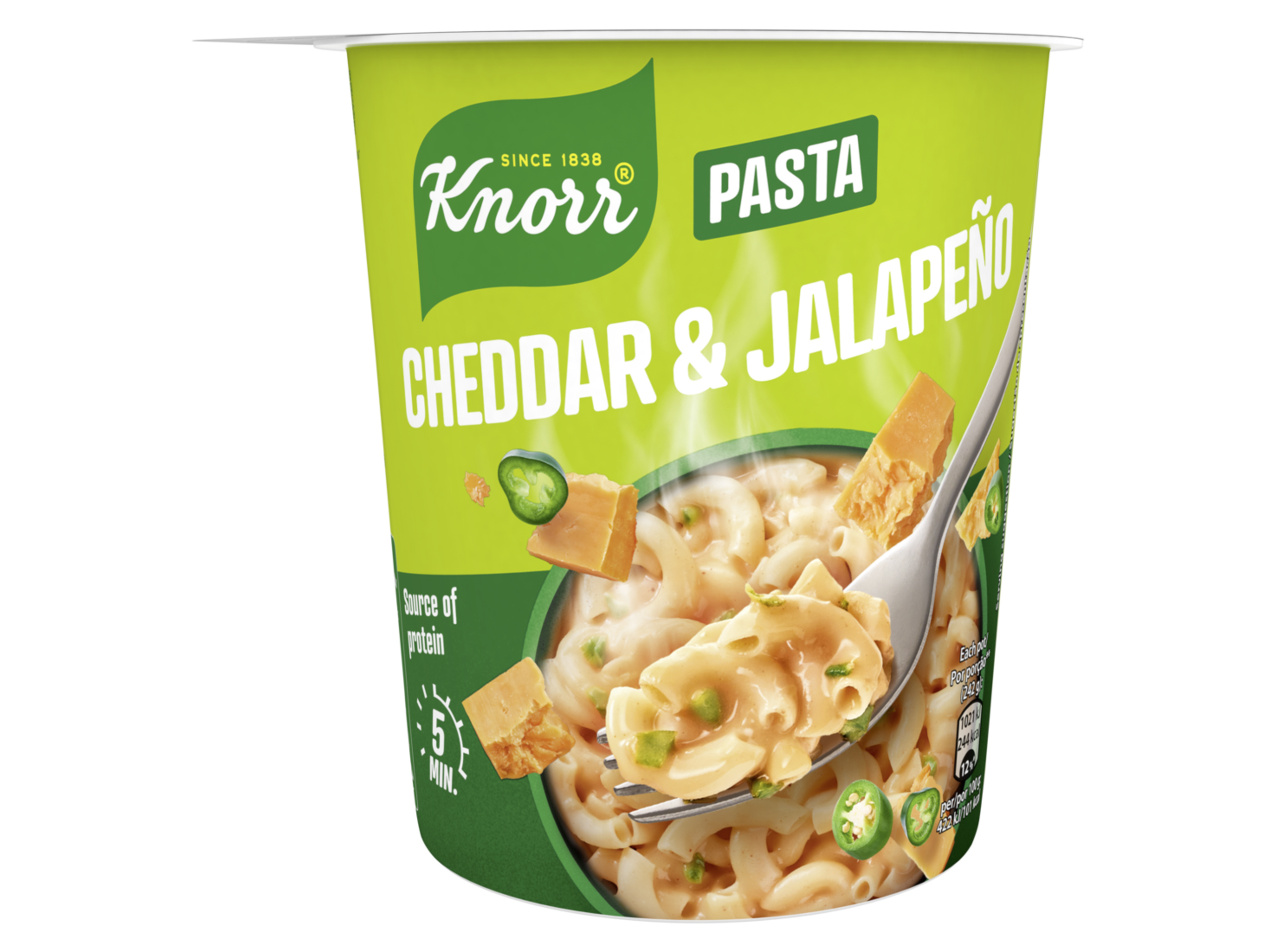 PASTA POT KNORR CHEDDAR JALAPEÑO 62G