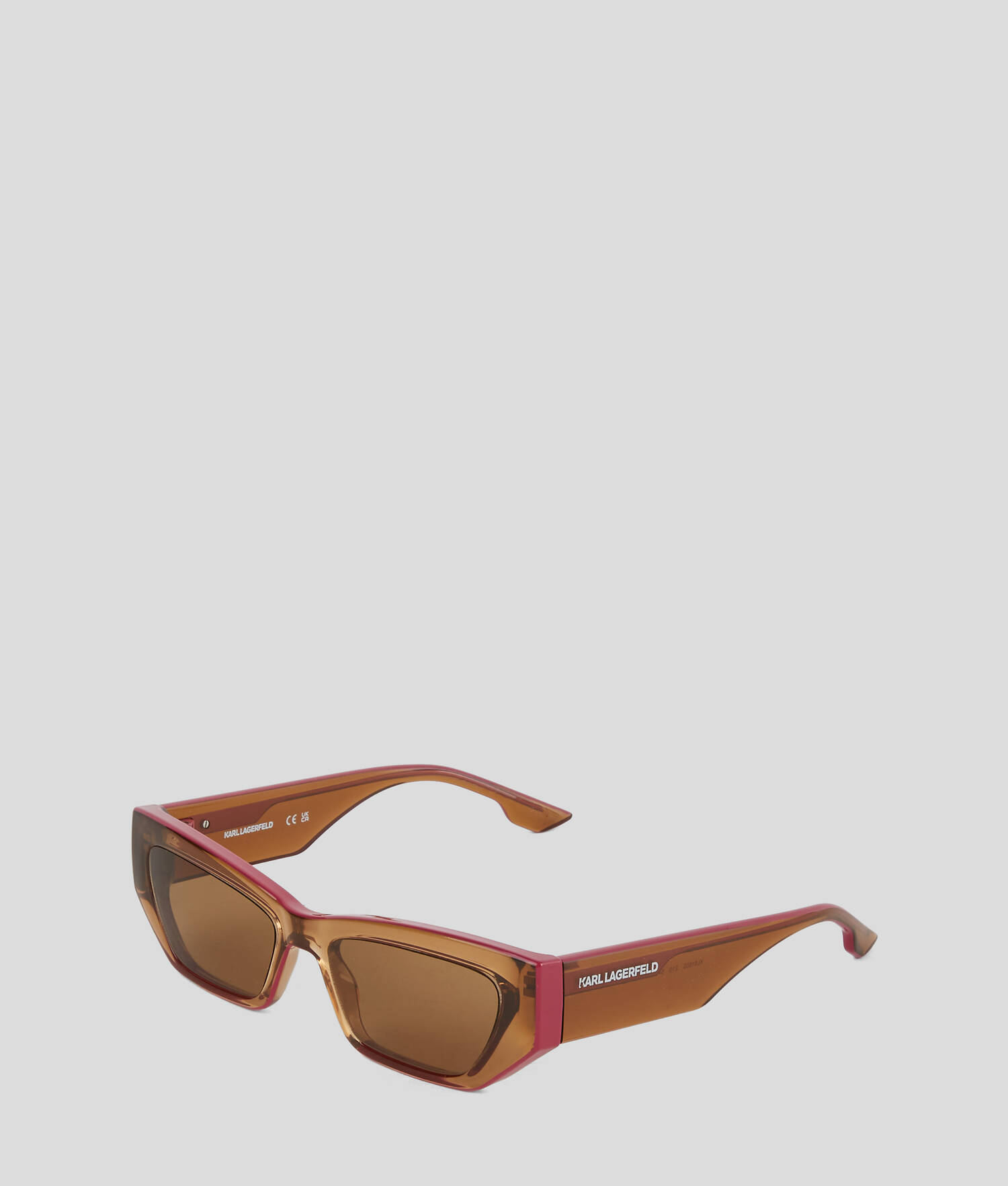 LUNETTES DE SOLEIL AVEC LOGO KARL - Brun