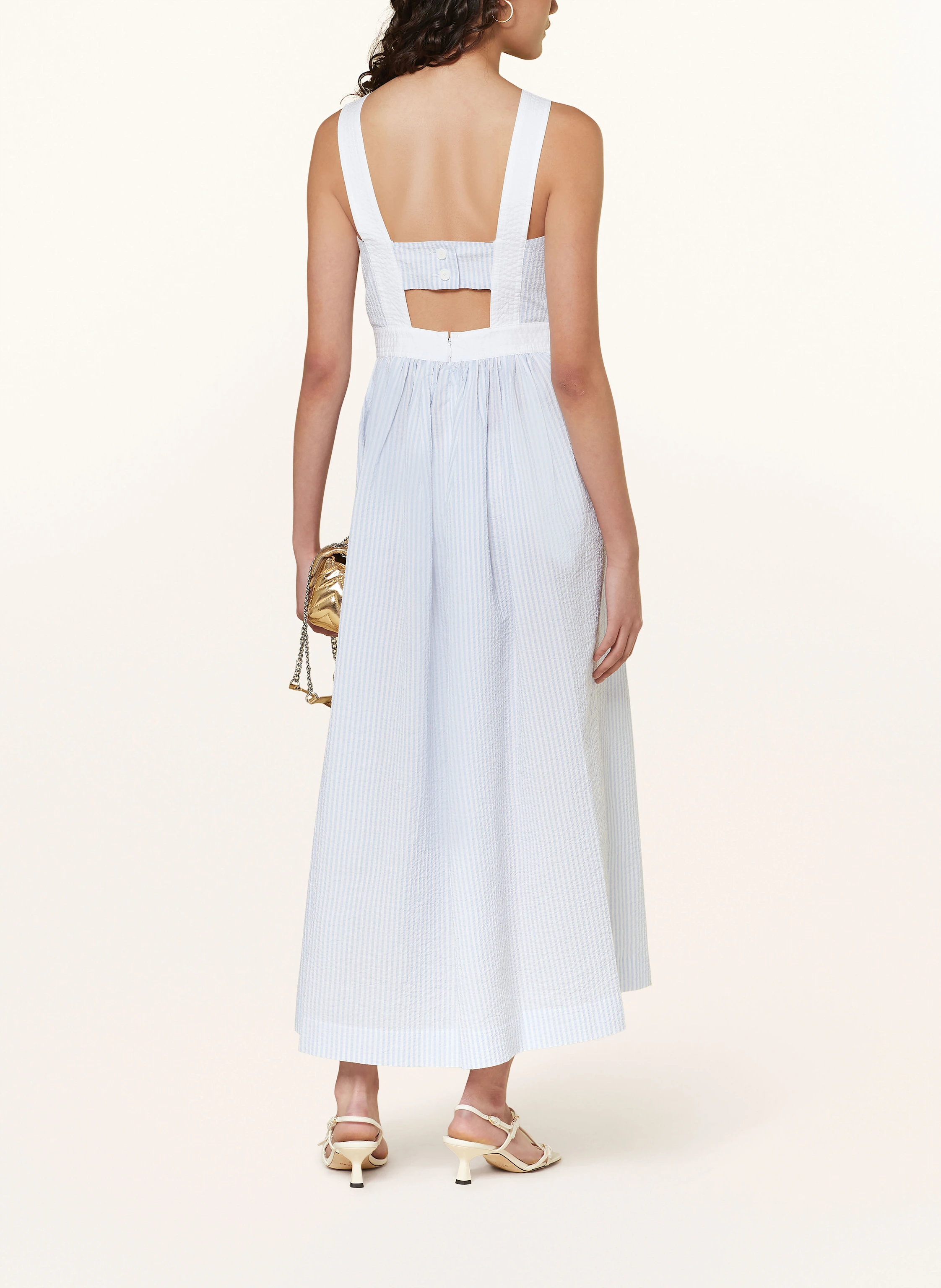 SANDRO Kleid mit Cut-out