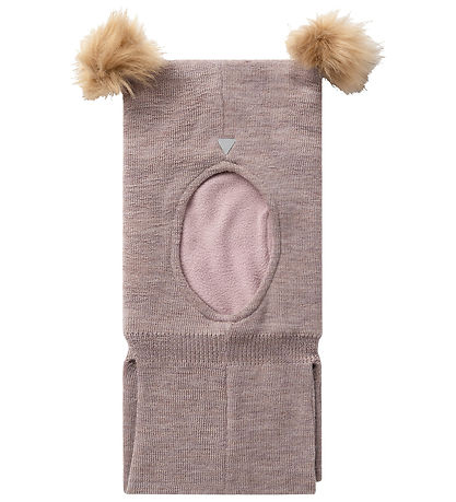 Name It Schlupfmütze - 2-lagig - Wolle - Fleece - NmfWlash - Pur