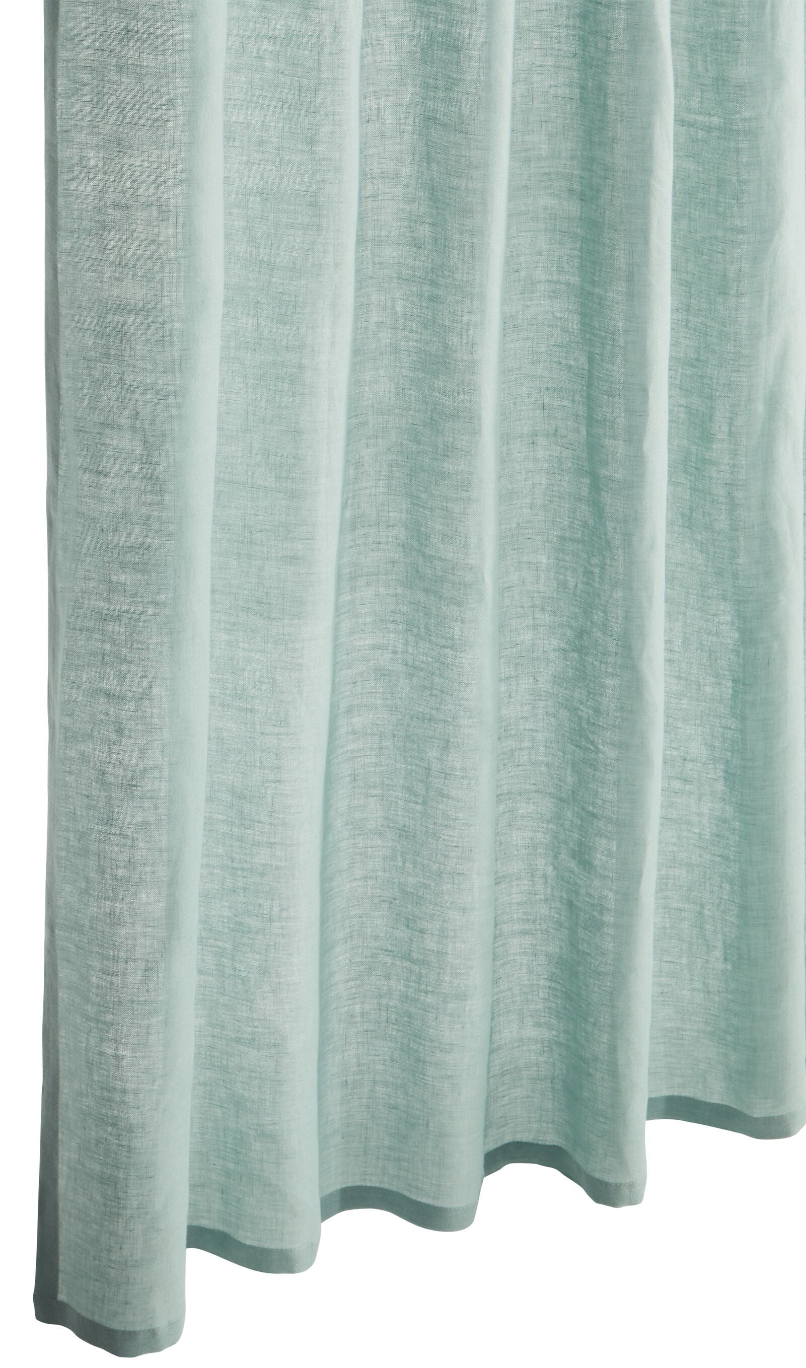 LIA Fertigvorhang Tag - Hellblau / B: 150.0 cm x H: 260.0 cm