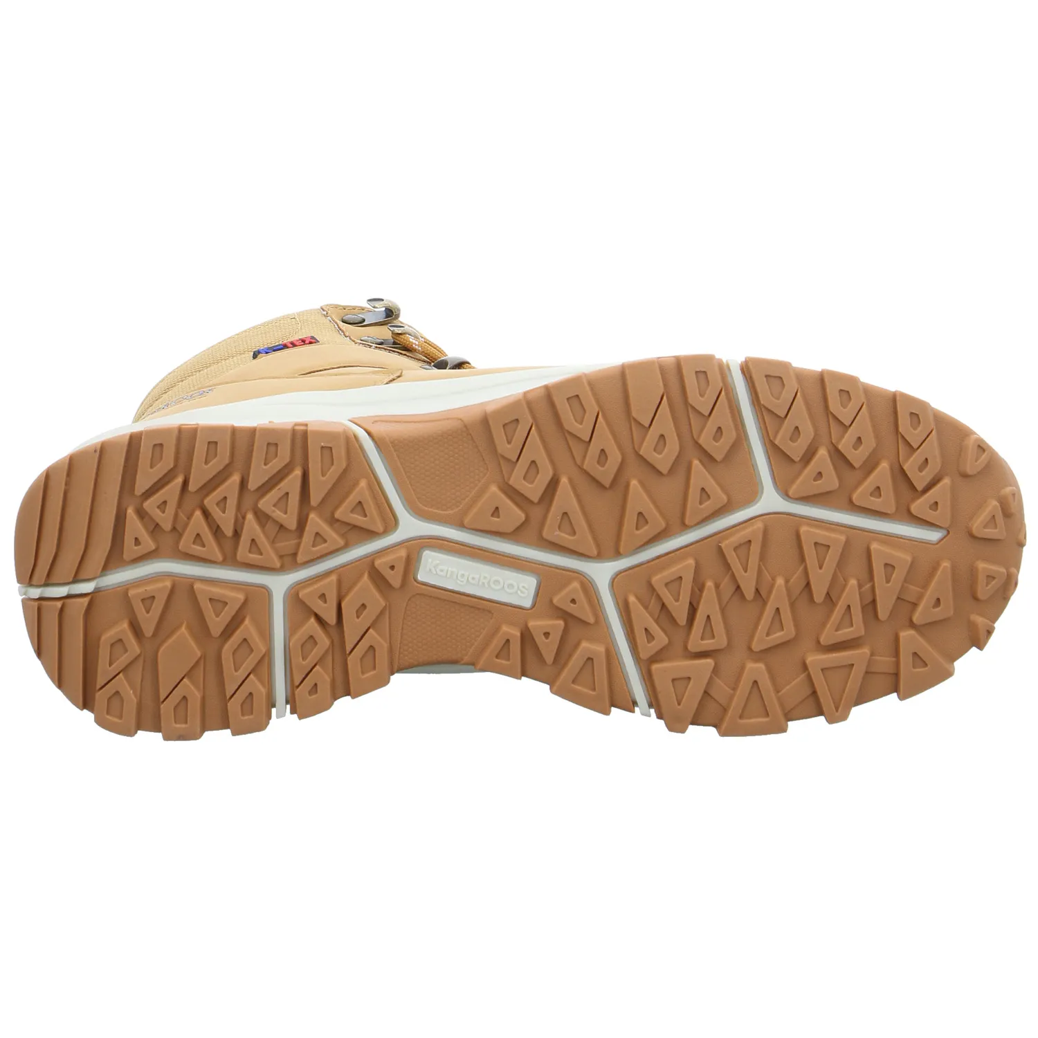 KANGAROOS Winter-Boots Gelb Lederimitat