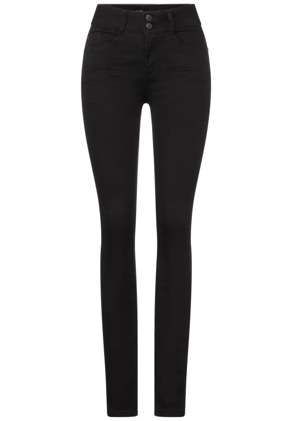 Dunkle Slim Fit Jeans - black rinsed wash