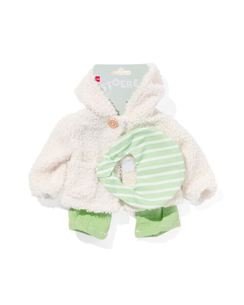 3 vêtements de poupée