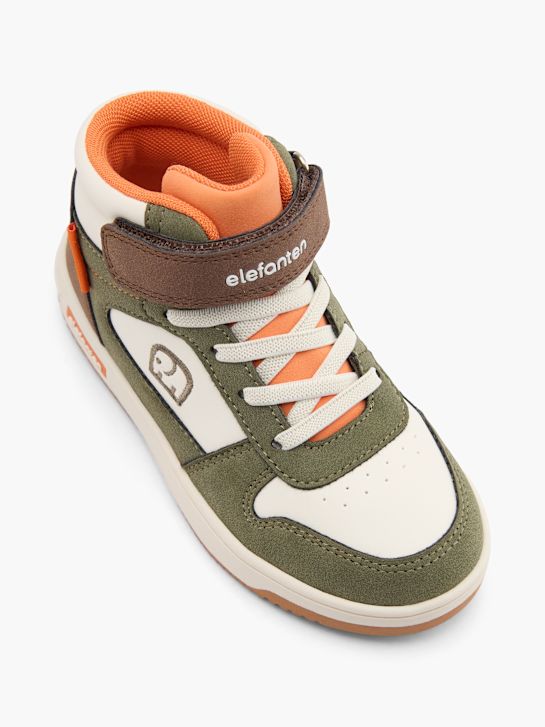 elefanten YOYO Hoher Sneaker Khaki