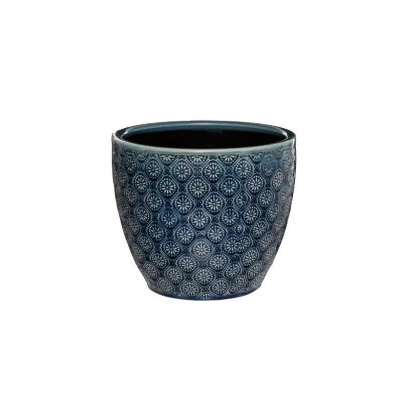 CACHE POT CERAMIQUE D.20X17CM