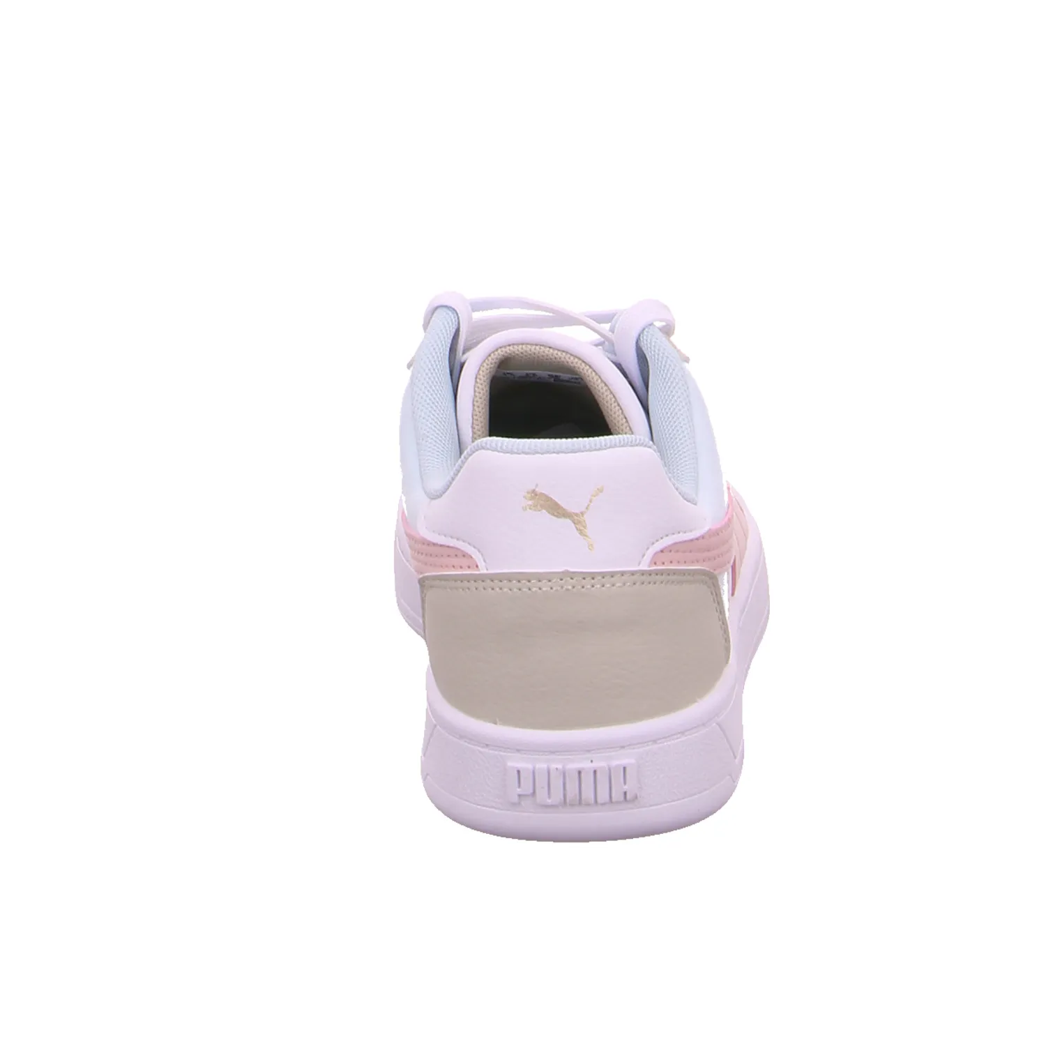 PUMA Kinder Sportschuh Weiss Lederimitat