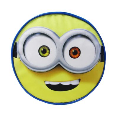 Sac goûter maternelle Les Minions - 1 compartiment - jaune - Bagtrotter