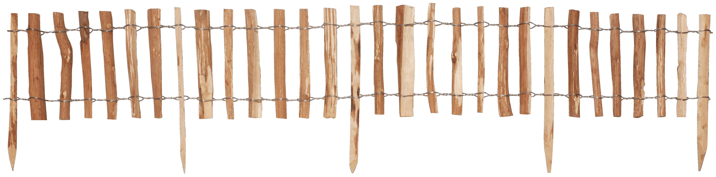 Kiehn-Holz Beetumrandung »Mini-Haselnuss-Beetgrenze« Abstand 3-4 cm