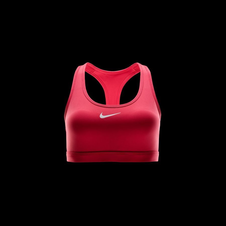 Nike Brassière Dri-FIT Swoosh - Rose/Blanc Femme