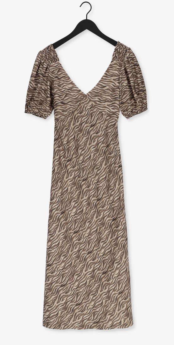 SCOTCH & SODA bruine scotch & soda maxi jurk maxi dress with open back