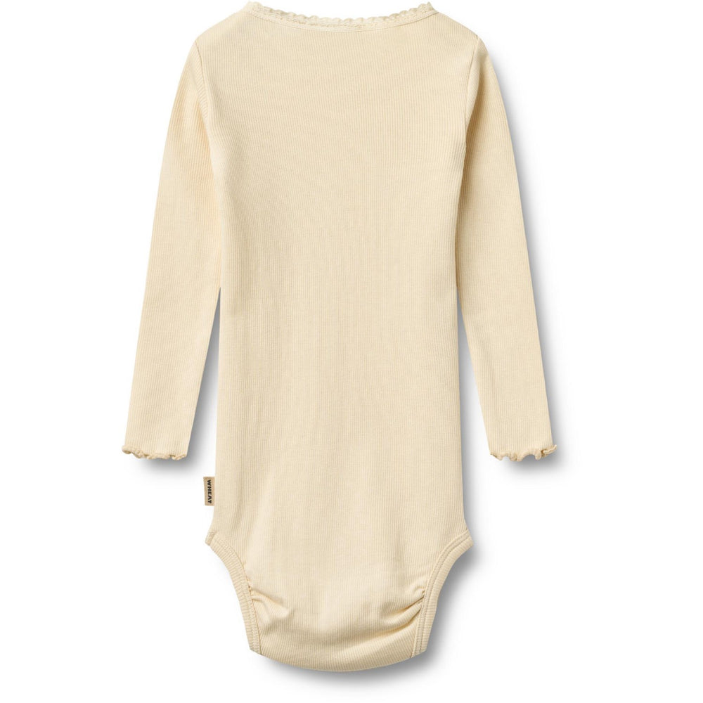 Køb Wheat Barely Apricot Rib Body L/S Lotta
