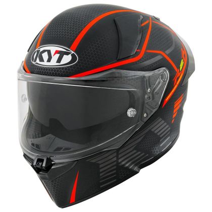 Casque KYT R2R CONCEPT - Noir / Rouge