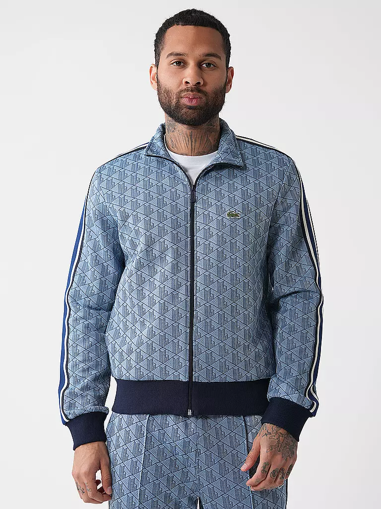 LACOSTE Sweatjacke blau