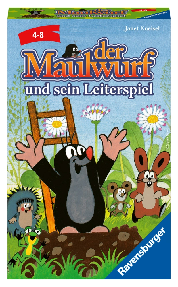 Der Maulwurf und sein Leiterspiel, ein Mitbringspiel von Ravensburger für Kinder