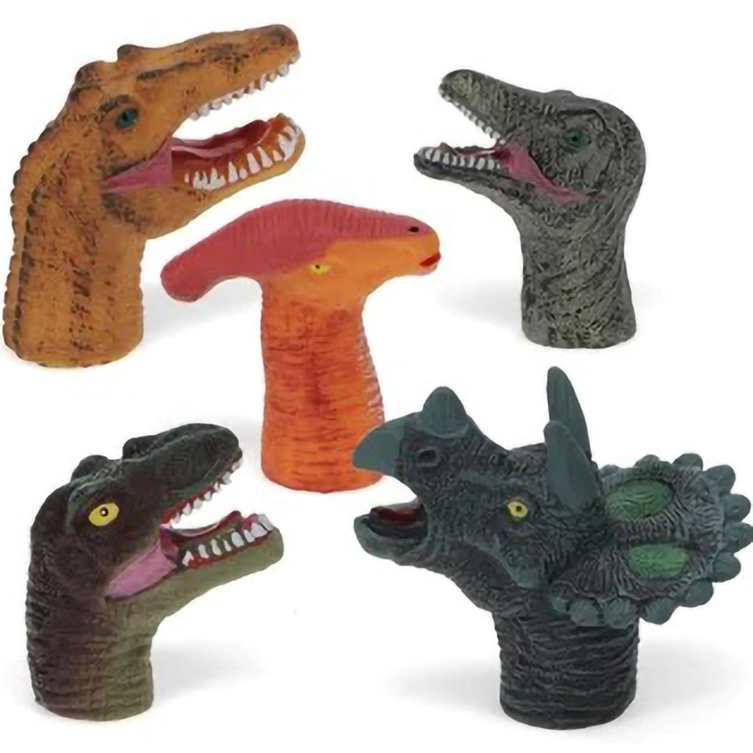 rex london vingerpoppetjes - dinosaur - 5st