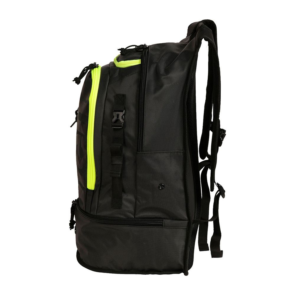 Arena FASTPACK 3.0 40L - Sac À dos dark smoke/neon yellow