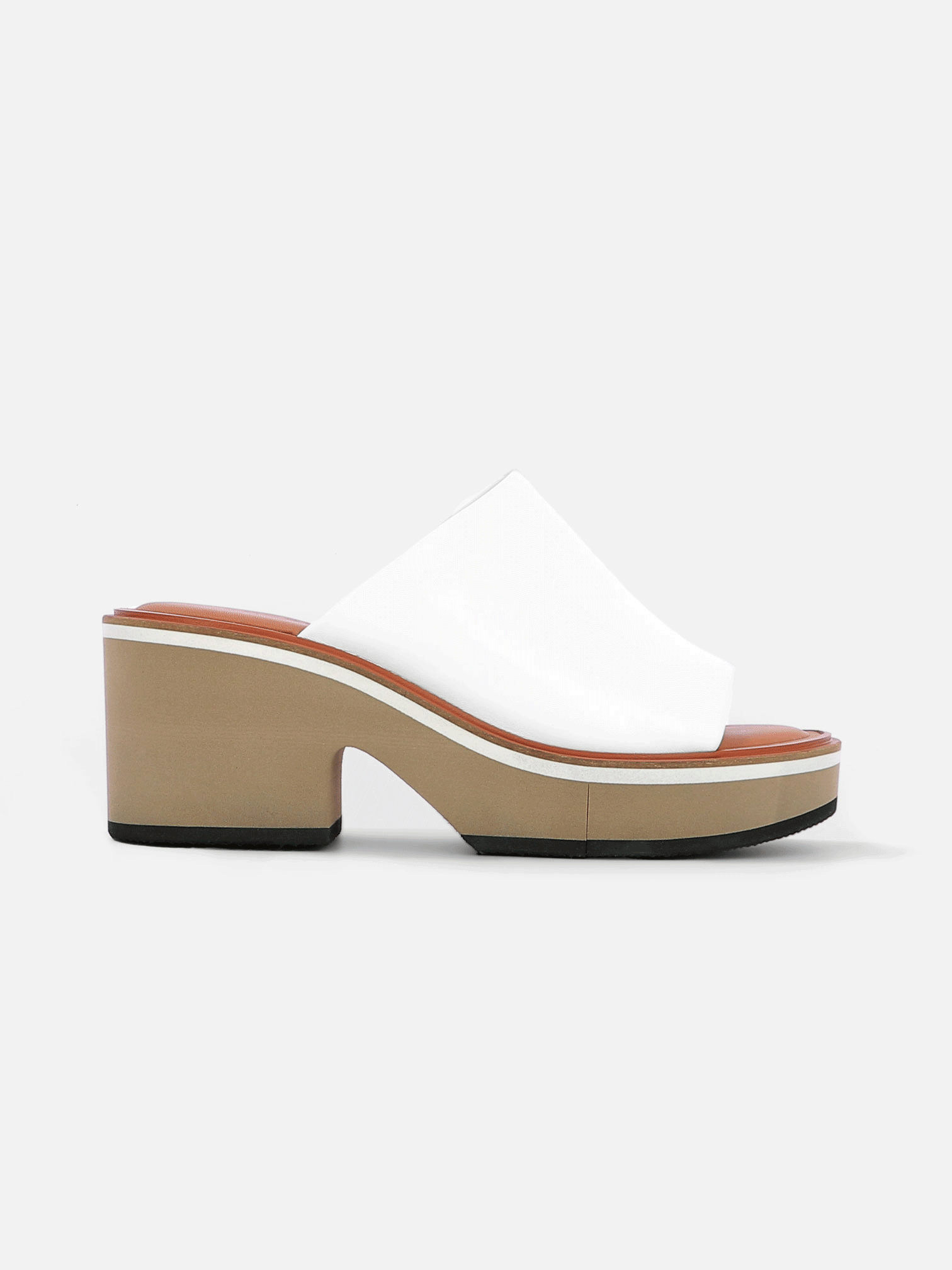 MULES - CESSY mules, lambskin white