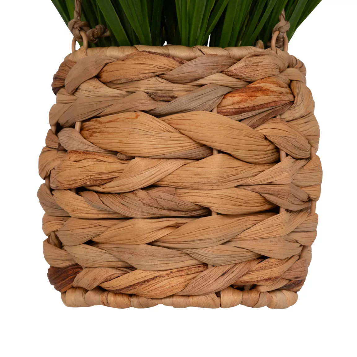 Plante artificielle suspendue dans pot tressé (H27 cm) Moda Costa