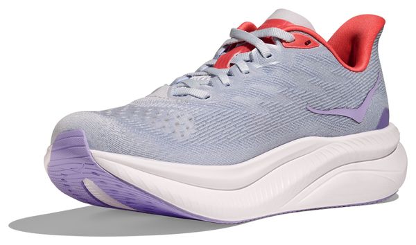 Chaussures Running Hoka Mach 6 Bleu/Rose Femme