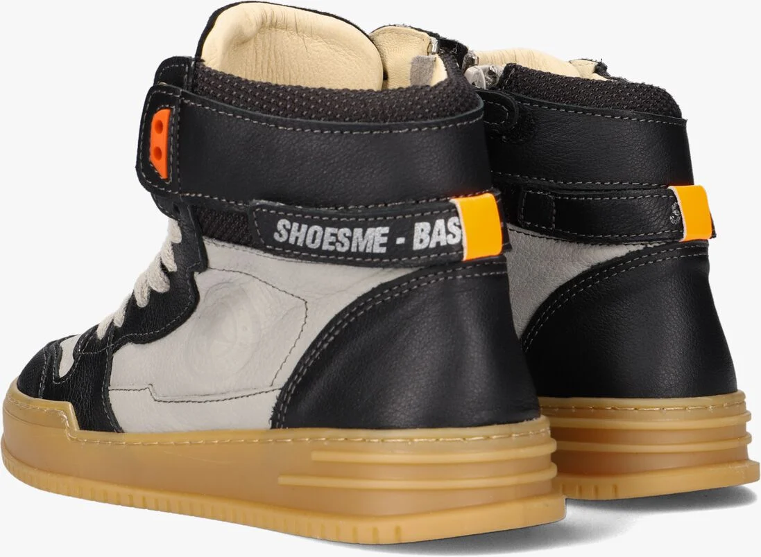 SHOESME zwarte shoesme hoge sneaker nb22w014