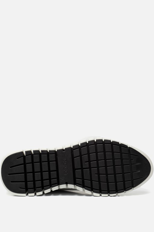 Ecco Gruuv W Sneakers wit Leer