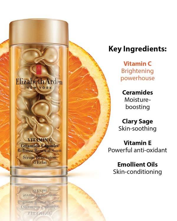 Elizabeth Arden Vitamin C Ceramide Capsules Radiance Renewal Serum 30pcs