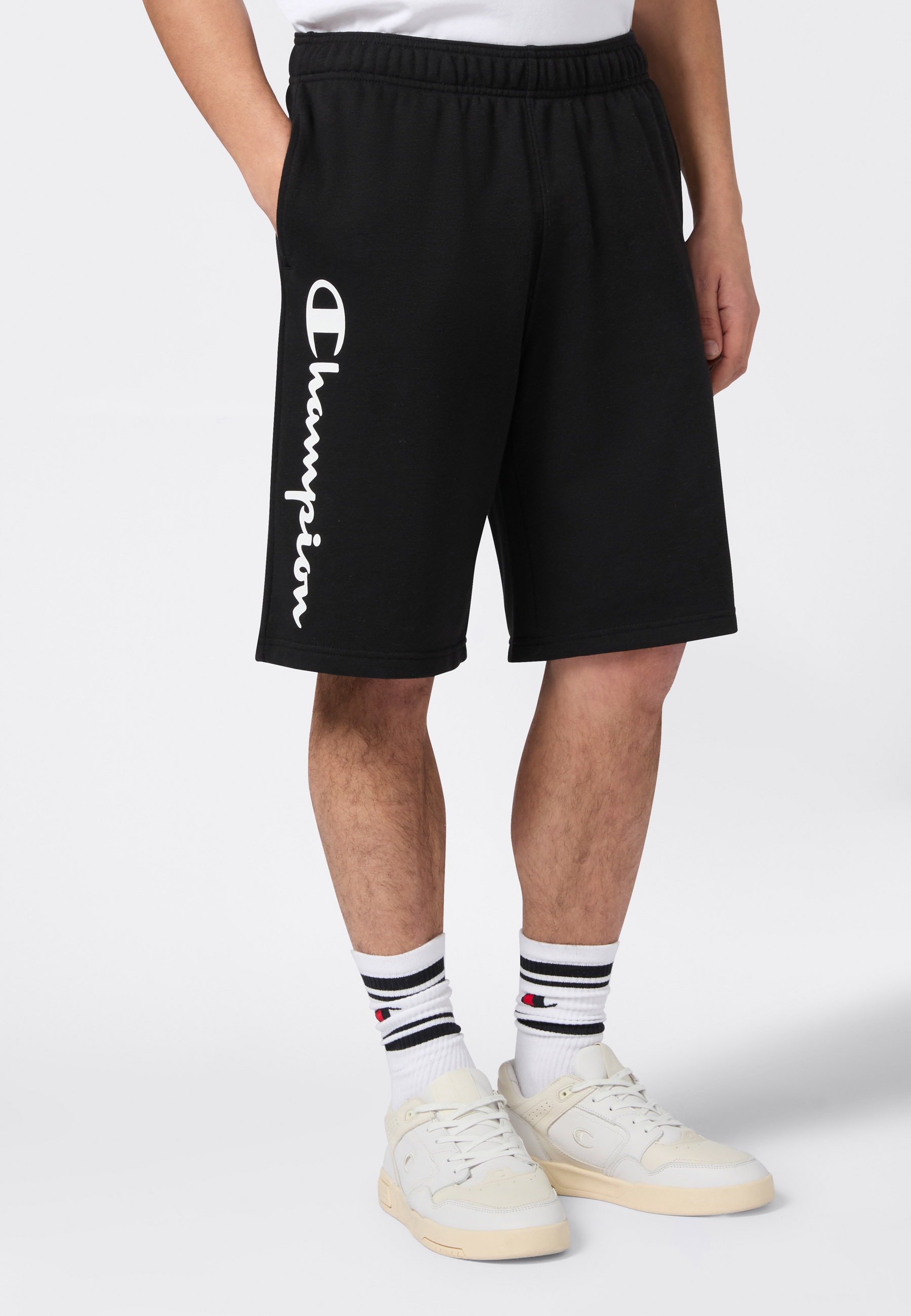 Champion Sweatshorts »BASICS Terry Shorts Large Logo«