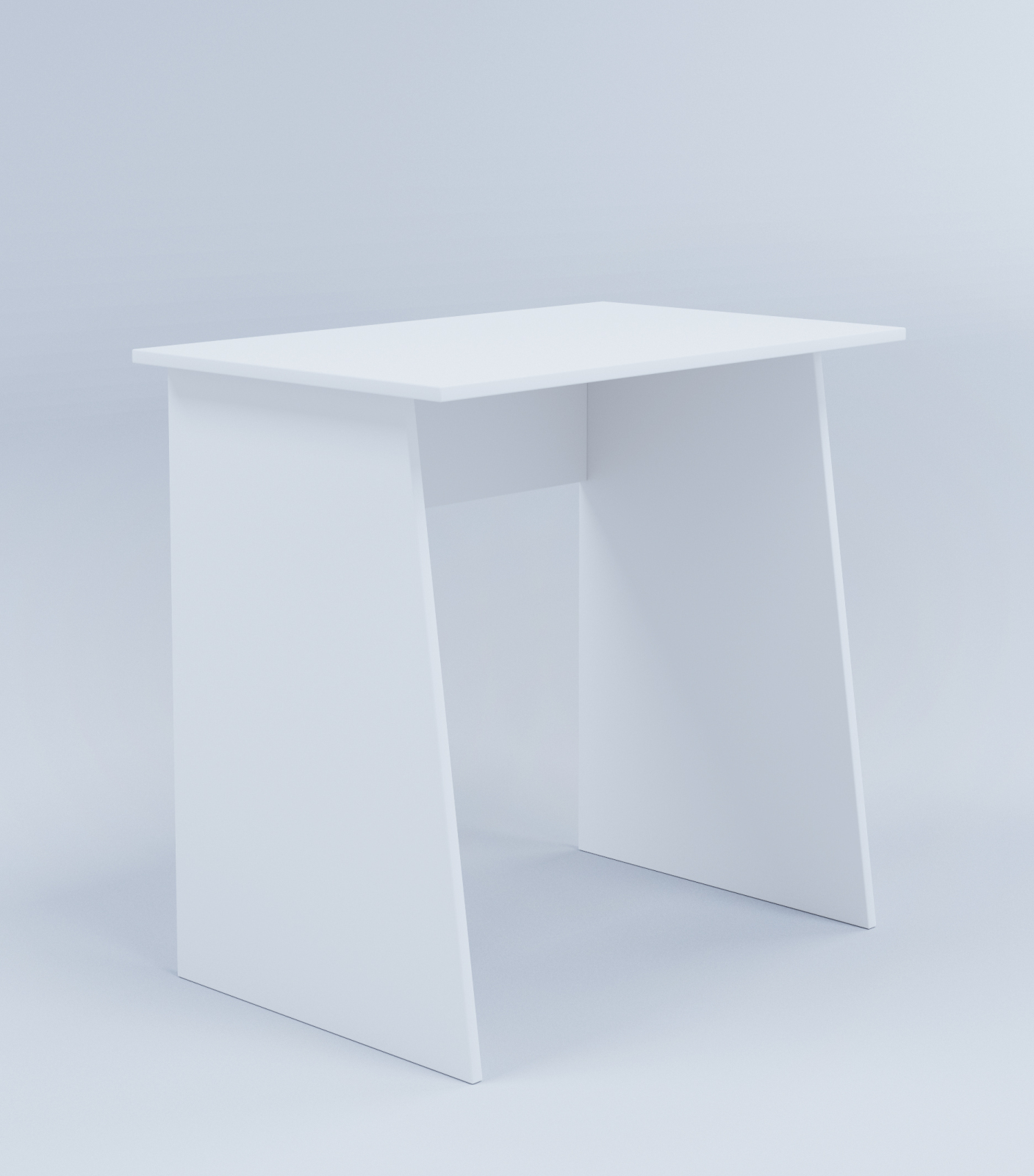 Schreibtisch MASOLA MINI - weiß - 80 cm