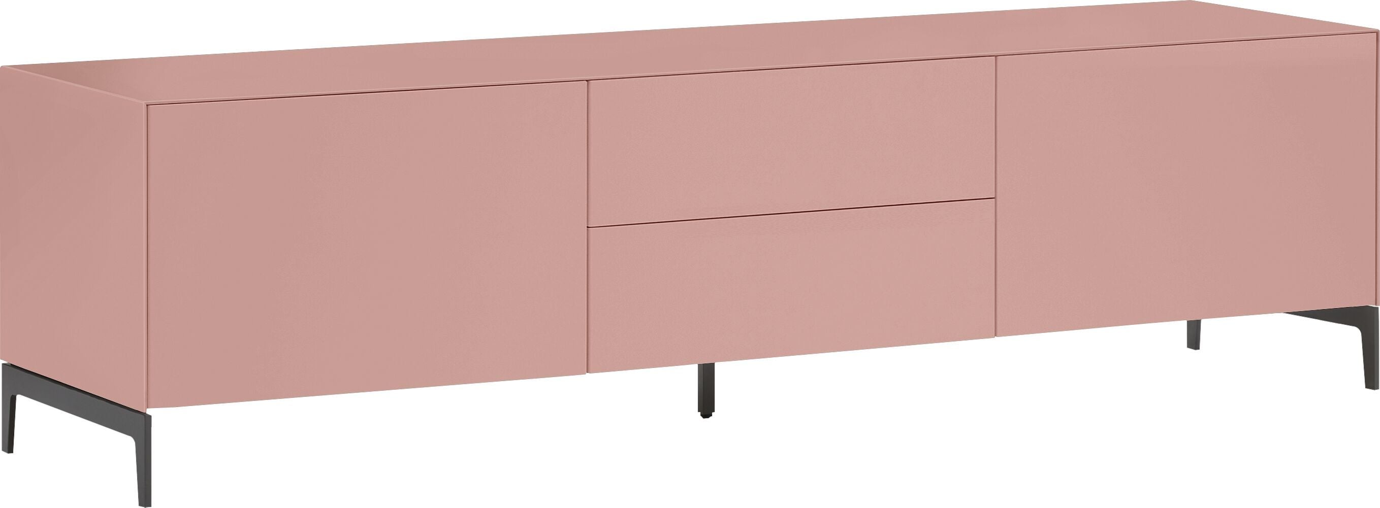 LUX Lowboard - Rosa / B: 180.0 cm x T: 46.0 cm x H: 49.5 cm