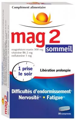 MAG 2 Sommeil - 30 comprimés
